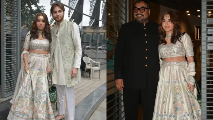 aaliyah kashyap and Shane Gregoire Engagement Photo