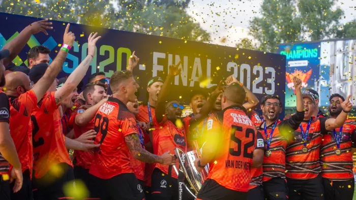 SA20 league 2023 का फाइनल मैच। फाइल फोटो