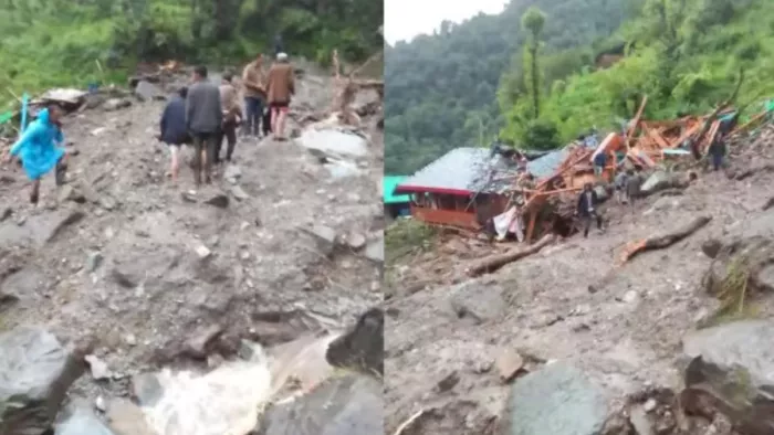 Himachal Cloud Burst: केलंग में बादल फटने से भारी नुकसान