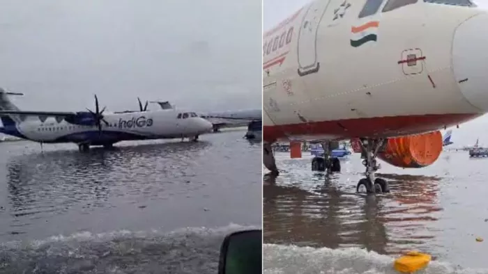 West Bengal Weather Update कोलकाता में भारी बारिश।