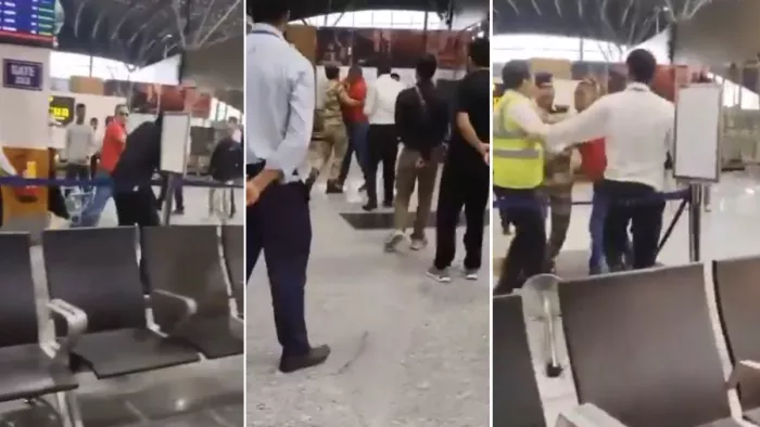 फ्लाइट में केवल 7 किलो वजन के केबिन बैग की ही अनुमित होती है (फोटो: स्क्रीनग्रैब)