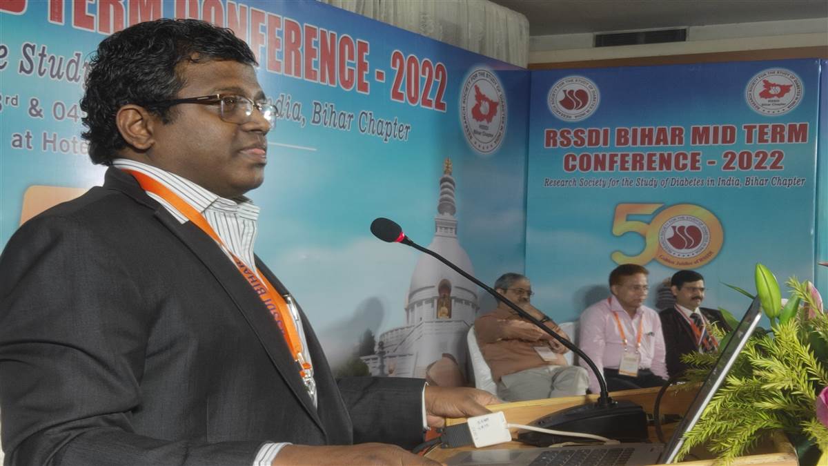 Diabetes Confrence in Patna पेट में गड़बड़ी डायबिटीज का बड़ा कारण, खान