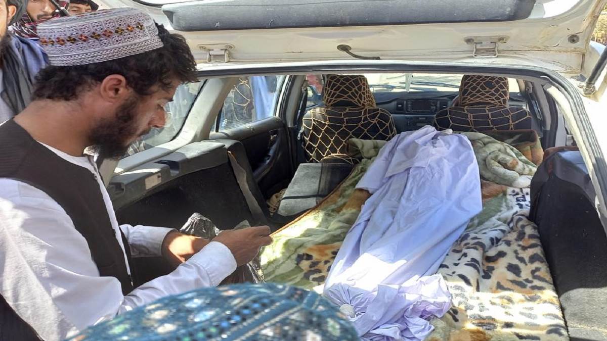 four children killed in school explosion in afghanistan accident occurred while opening cell