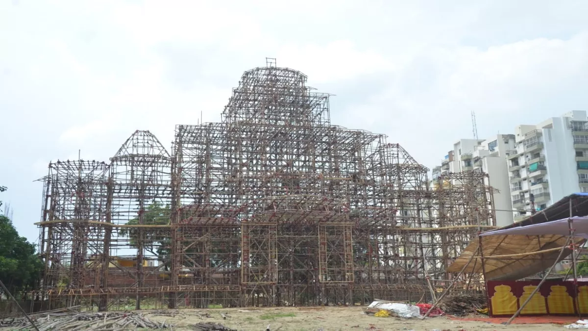 Janakpuri in Agra आगरा में जनक महल के रूप आकार ले रहा नेपाल का जानकी