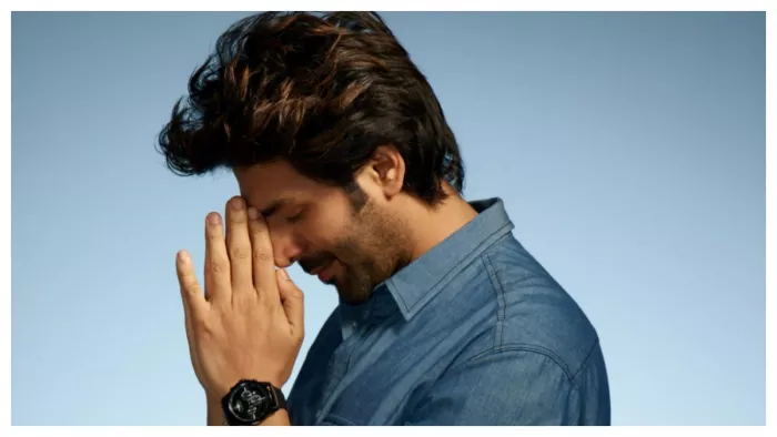Symbolic Image of Bollywood Actor Kartik Aaryan