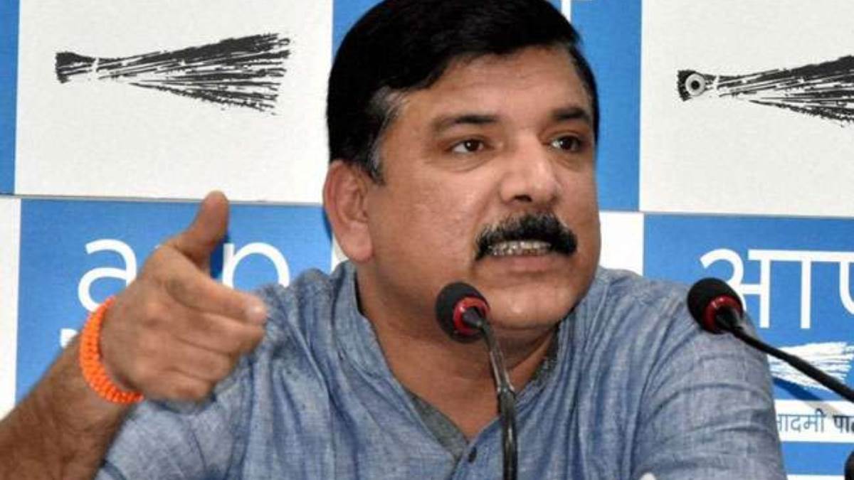 aap mp sanjay singh slams centre over high level committee on one nation one poll