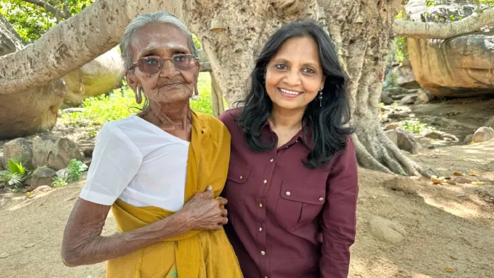 मदुरै जिले के अरिटापट्टी की पंचायत अध्यक्ष 89 वर्षीय वीरम्मल अम्मा ने बताया अपनी फिटनेस का राज।(फोटो सोर्स: सोशल मीडिया)