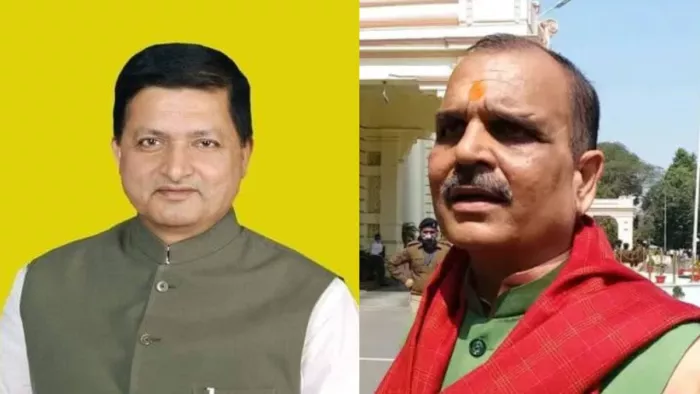डॉ. फैयाज अहमद और विधायक हरिभूषण ठाकुर बचौल