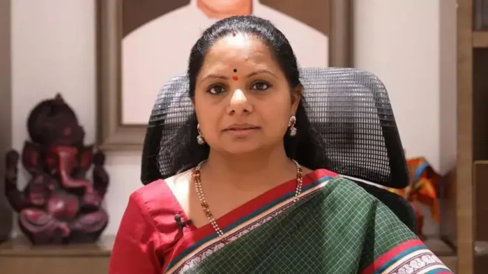 तेलंगाना के पूर्व सीएम केसीआर की बेटी के कविता पार्टी से निलंबित (फाइल फोटो)