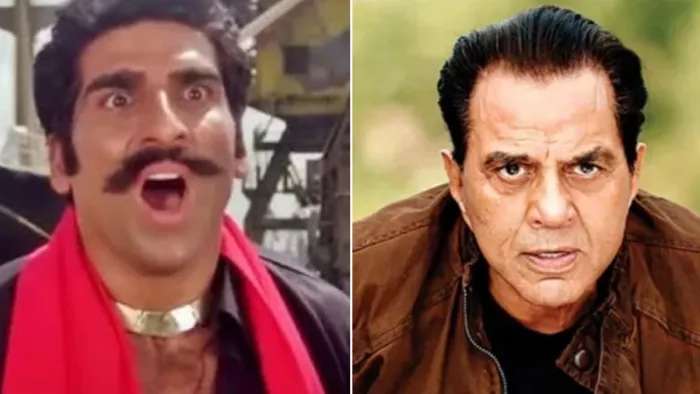 मुकेश ऋषि और धर्मेंद्र (फोटो क्रेडिट- फेसबुक)