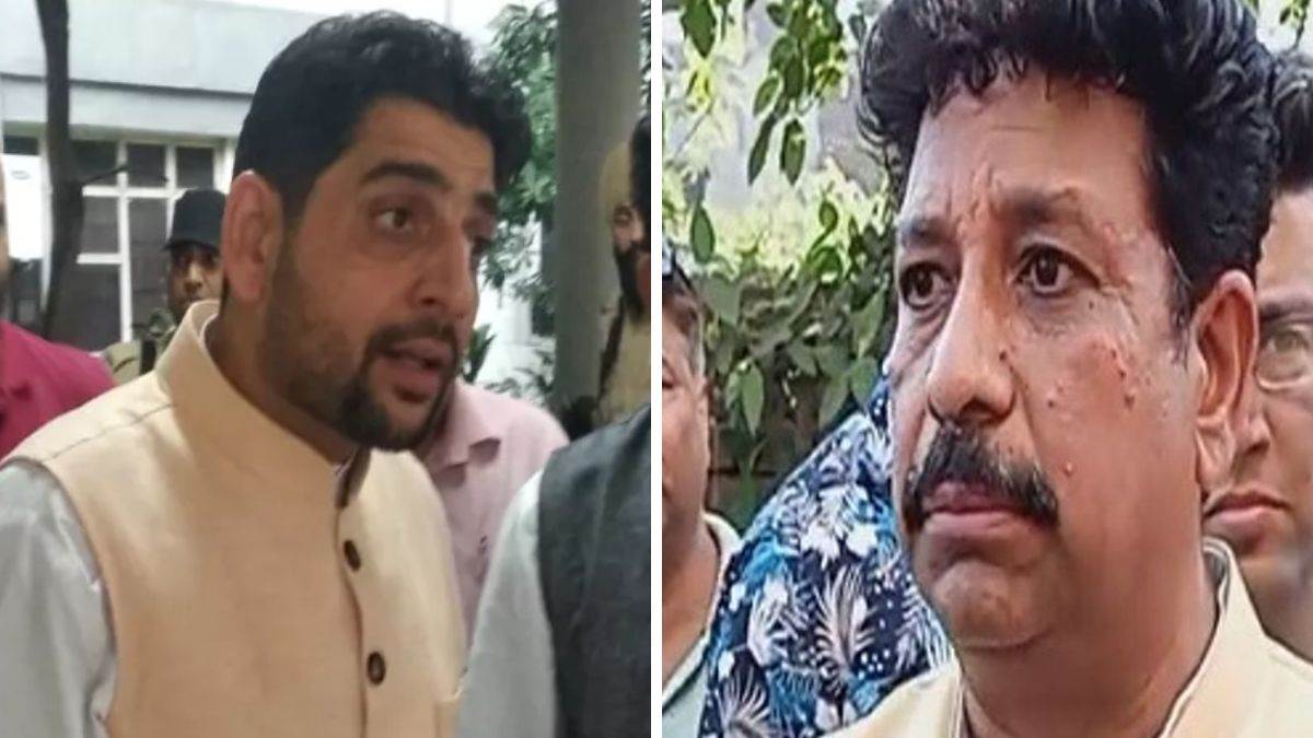aap mlas angural and arora appear before sit in horse trading case