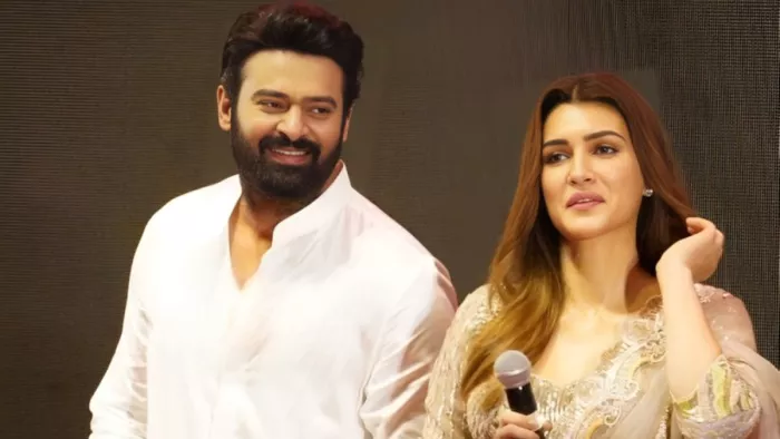 Kriti Sanon and Prabhas on Adipurush Teaser Launch, Instagram