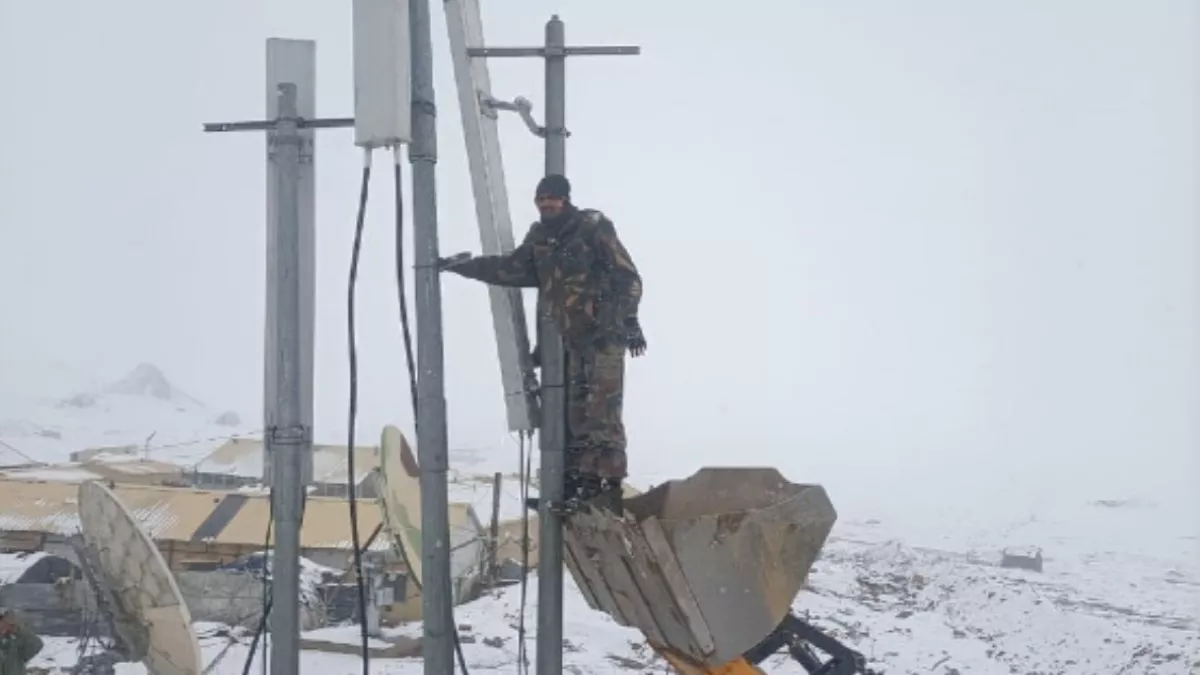 Union Territory Ladakh : विश्व की सबसे उंची एडवांस लैडिंग ग्राउंड डीबीओ मेें बजने लगी मोबाइल की घंटियां