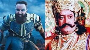 Om Raut's Adipurush Ravana vs Ramanand Sagar's Ramayana Ravana, Instagram