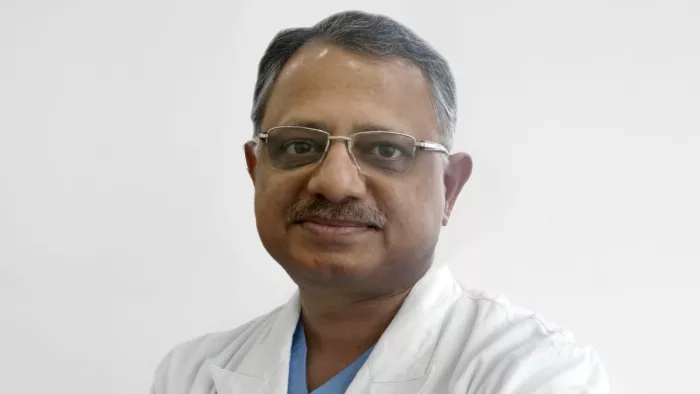 गुरुग्राम के मेदांता अस्पताल में क्रिटिकल केयर यूनिट के हेड डाक्टर यतिन मेहता की फाइल फोटो।