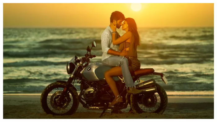 Shahid Kapoor and Kriti Sanon Poster Imager from Untitled Romantic Film