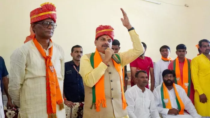 Haryana Election 2024: CM मोहन यादव का राहुल गांधी पर कटाक्ष।