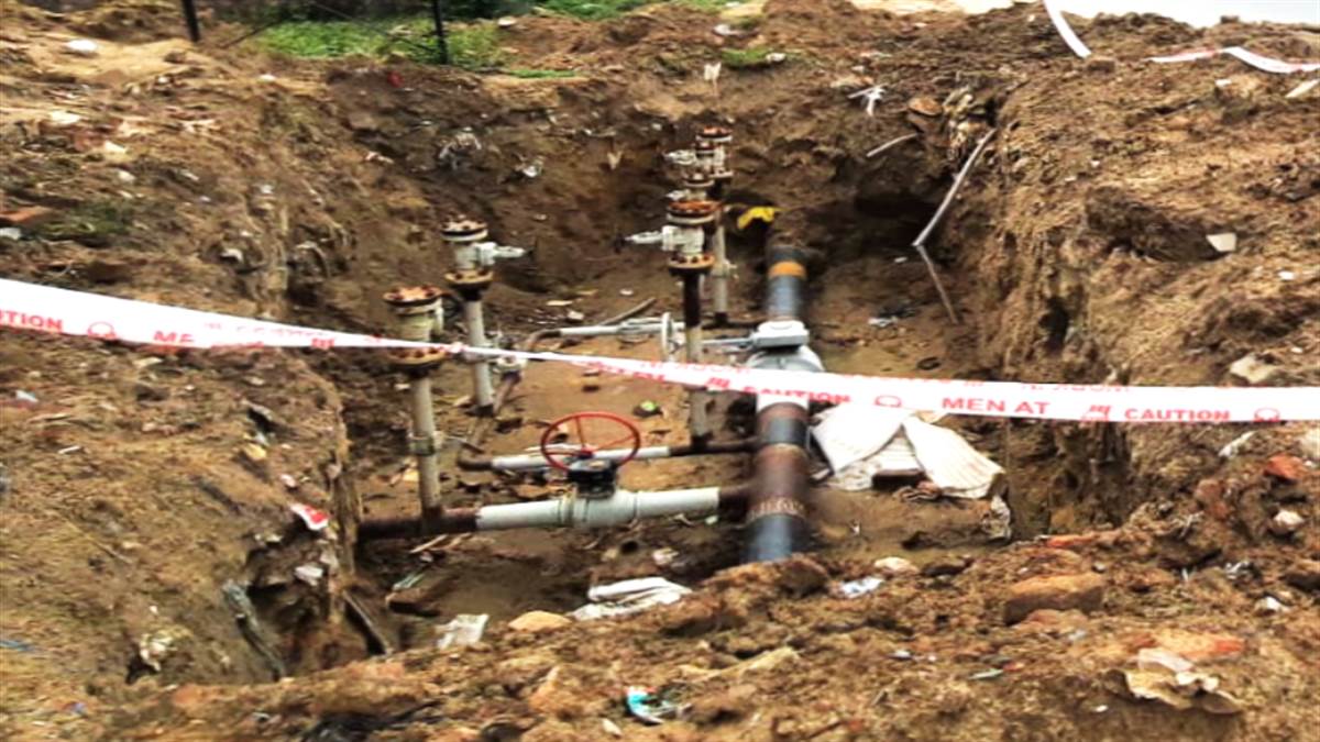 mainpuri gas pipeline underground gas supply to homes soon