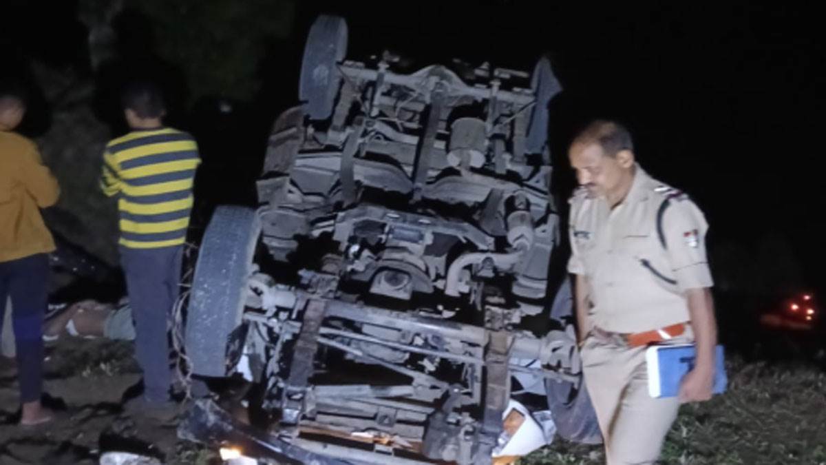almora road accident one dead one injured in dhoulchhina