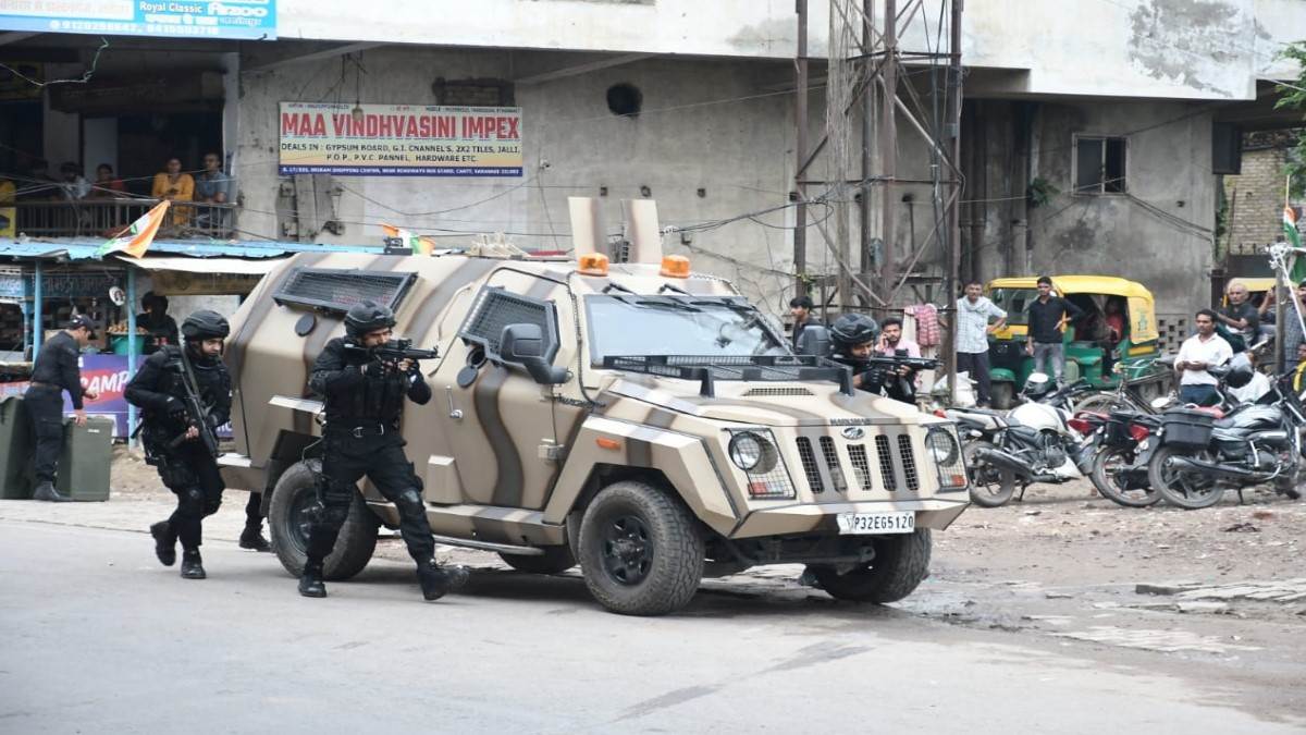 nsg anti terror mock drill in varanasi security alert
