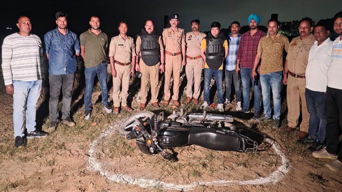 prayagraj news one criminal injured two arrested in dps tiraha encounter