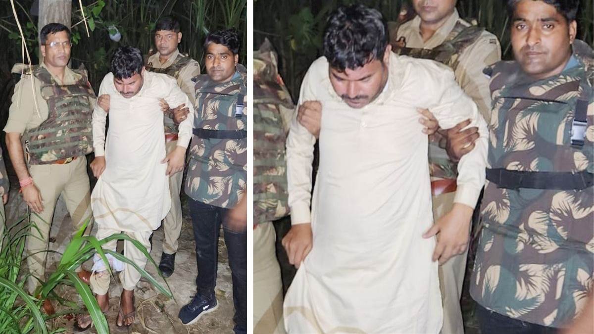 shamli encounter notorious cattle smuggler arrested after shootout