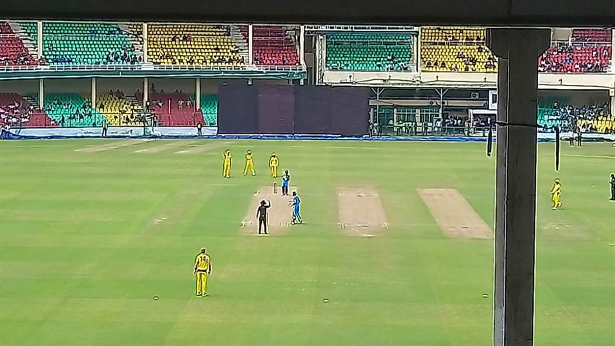 kanpur green park second odi india a vs australia a score live updates