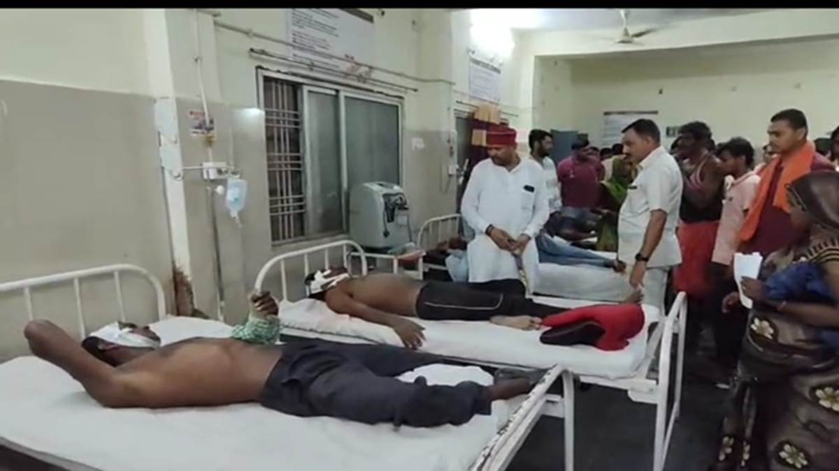 two people died when a bolero crushed people going to immerse idols in panna