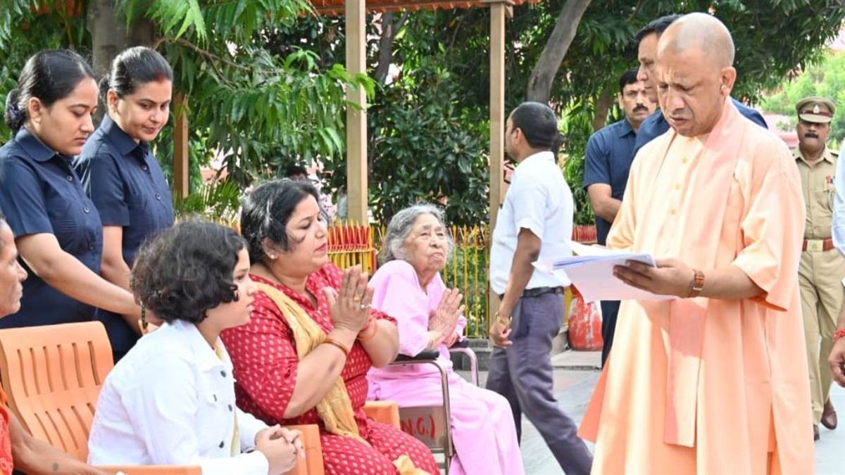cm yogi adityanath prioritizes public grievances at gorakhnath temple gorakhpur news