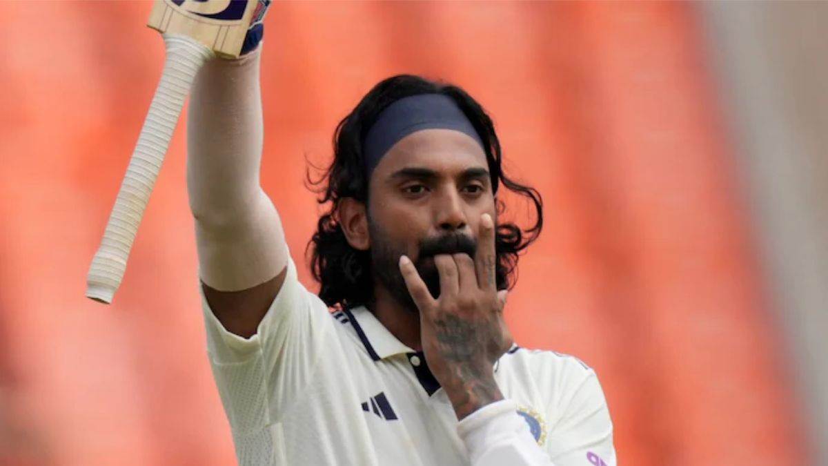 kl rahul new nipple celebration test hundred