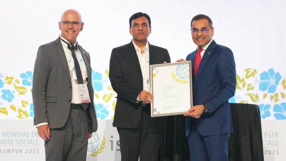 india receives issa award 2025 for social security achievements
