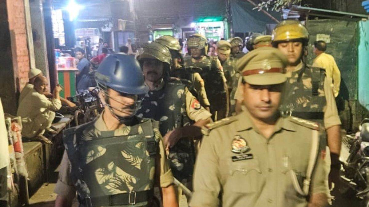 moradabad city news high alert for friday prayers after bareilly incident