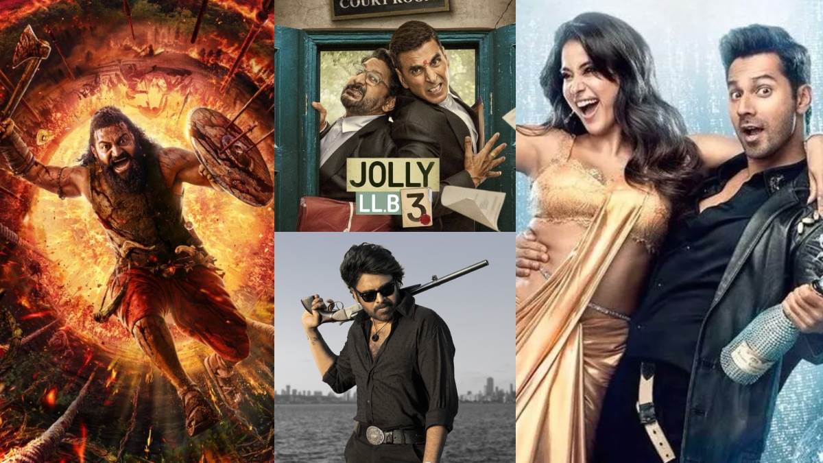 box office collection on dussehra gandhi jayanti from kantara chapter 1 sunny sanskari ki tulsi kumari jolly llb3