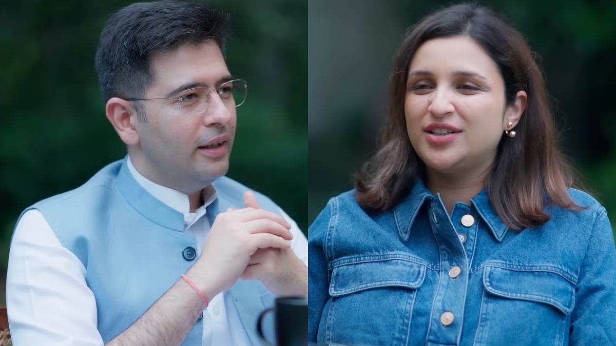 parineeti chopra and raghav chadhas fun fake talk show goes viral jokes on fighting with husband