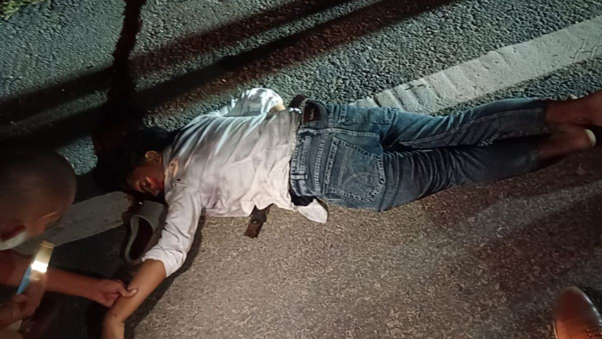 tragic accident in patna young man dies after bike slips on sand
