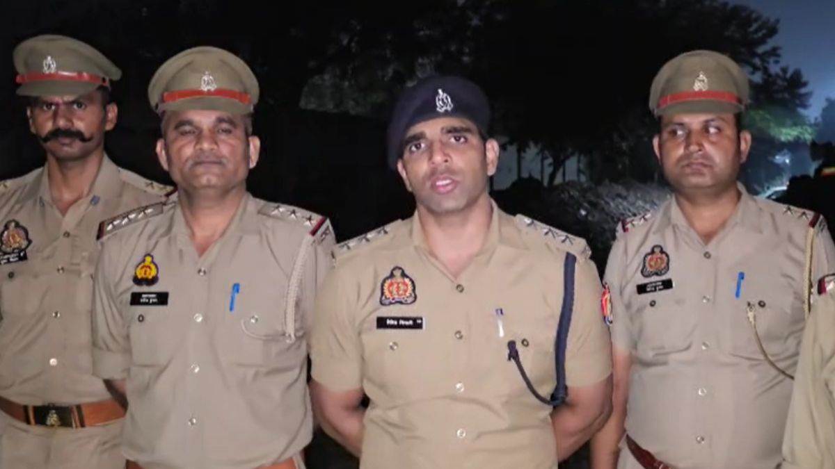 ncr ghaziabad two arrested after encounter stolen items recovered