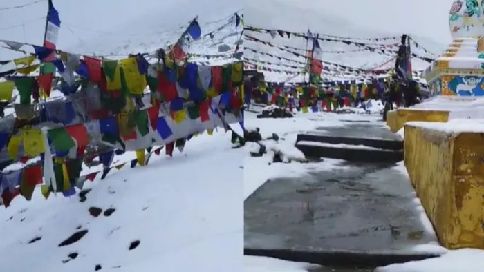 पूरे जम्मू -कश्मीर में भारी बारिश, बर्फबारी की चेतावनी