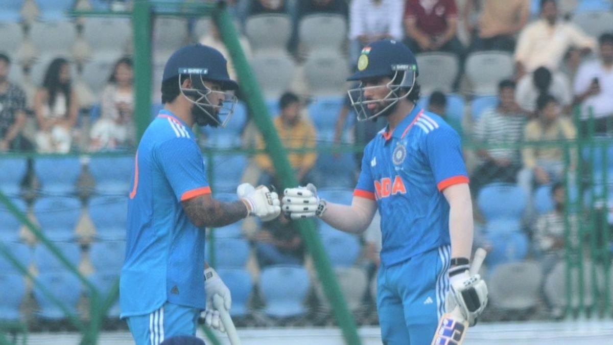 ind a vs aus a 2nd odi match report abhishek sharma tilak verma riyan parag