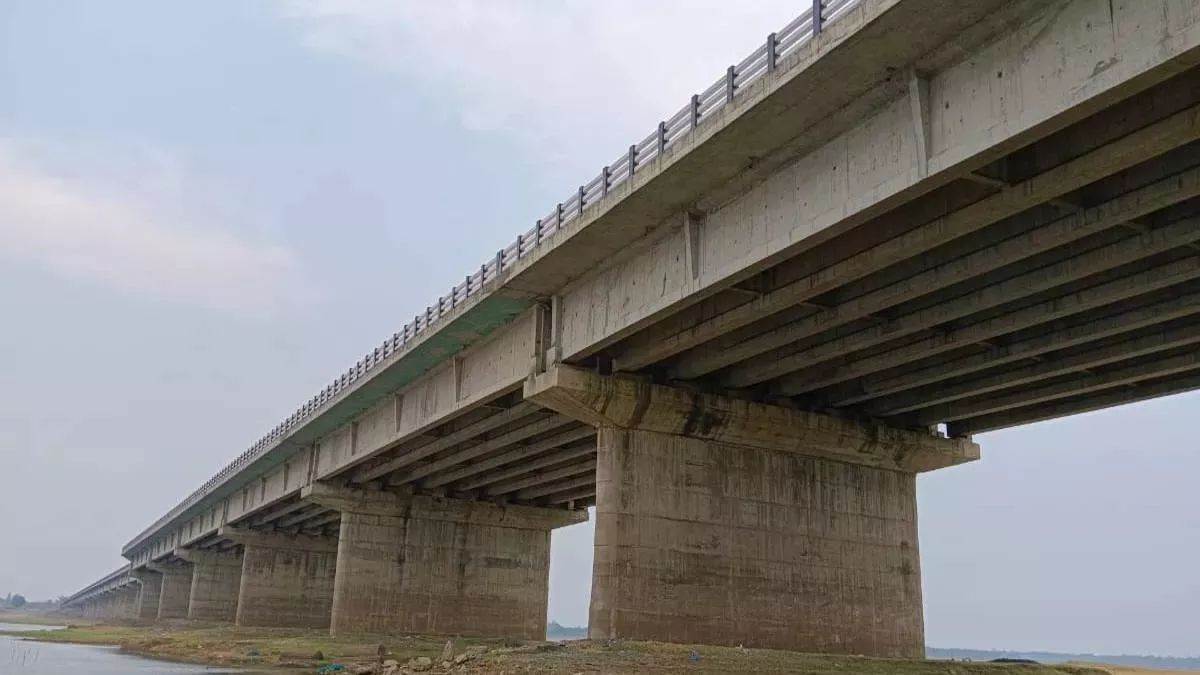 lucknow pm textile park bridge nears completion expected by2026