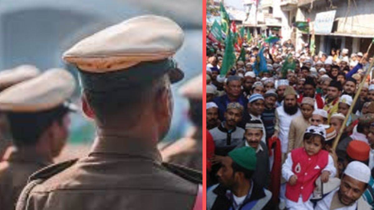 gausiya procession in pilibhit security measures and route details