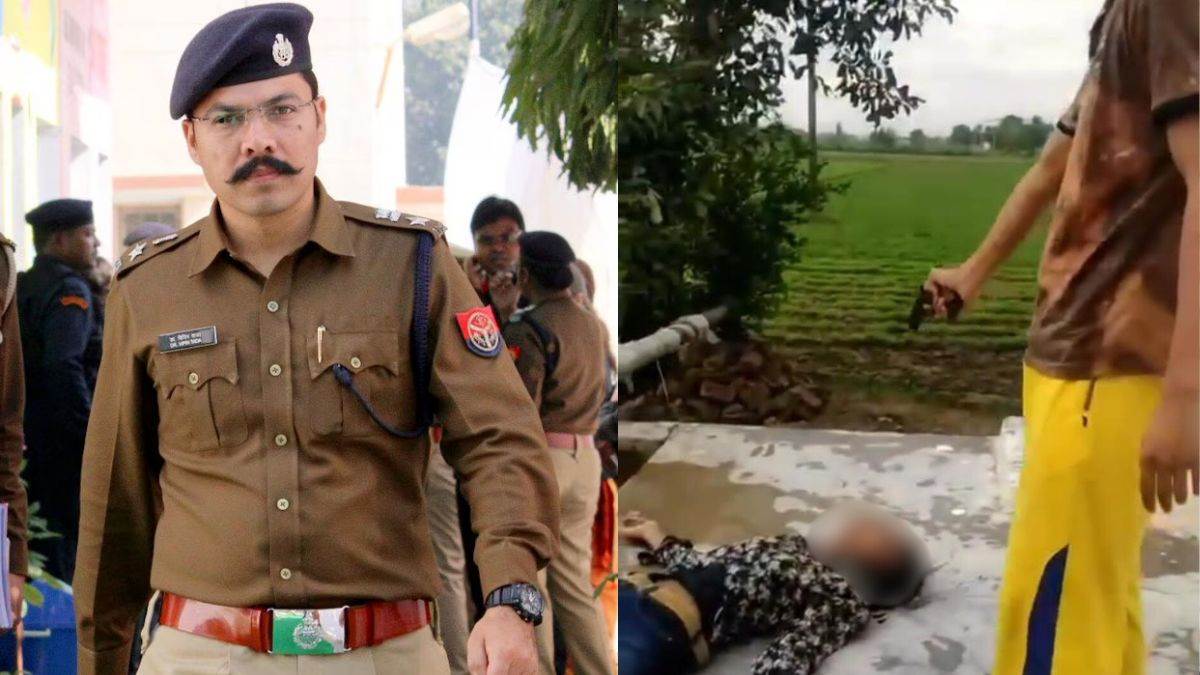film style murder in meerut ssp anger erupted after watching video issued 24 hour ultimatum to police