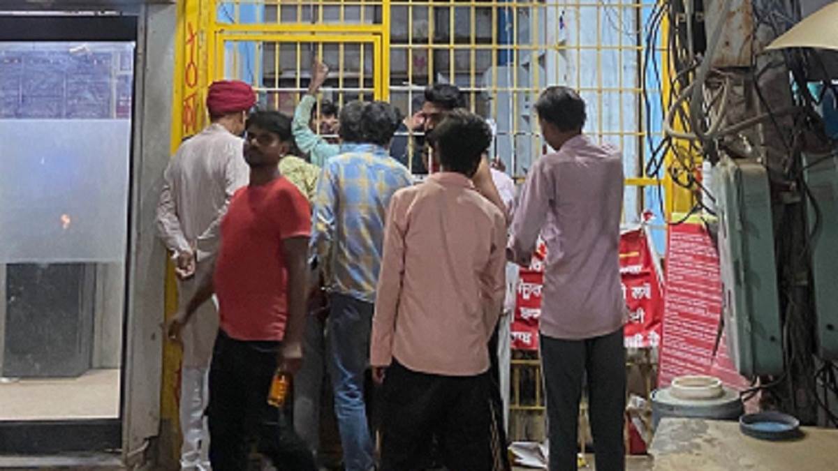 liquor shops opened in derabassi on gandhi jayanti with large sales of alcohol