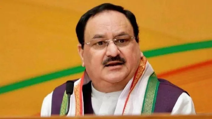 जे पी नड्डा ने चुनाव आयोग की घोषणा के बाद जीत का किया दावा।
