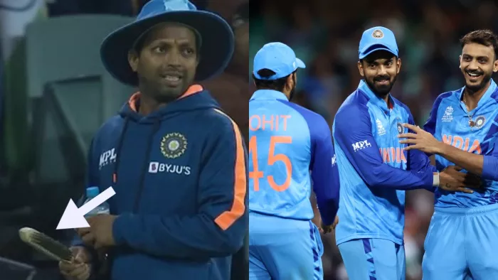 IND vs BAN: रघु, टीम इंडया साइड आर्मर थ्रोअर (फोटो क्रेडिट ट्विटर)