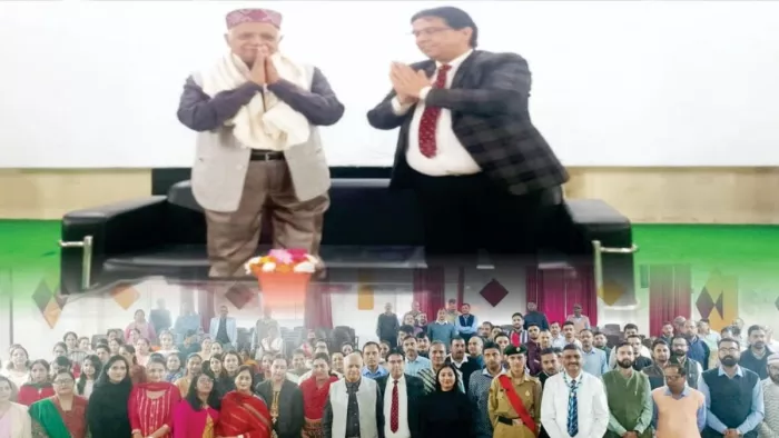 करियर प्वाइंट विश्वविद्यालय के कुलपति ने विश्वविद्यालय के प्रति कुलाधिपति प्रोफेसर पी.एल.गौतम का स्वागत किया