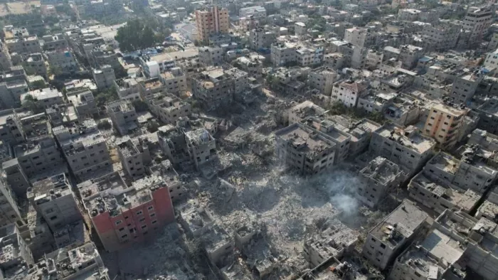 28 दिन से जारी है इजरायल हमास युद्ध। फोटोः रायटर।