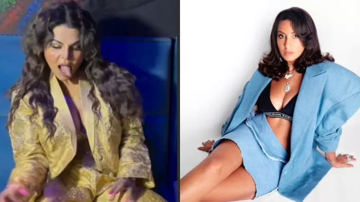 राखी सावंत ने बनाया नोरा फतेही का मजाक (Rakhi Sawant-Nora Fatehi- Instagram)