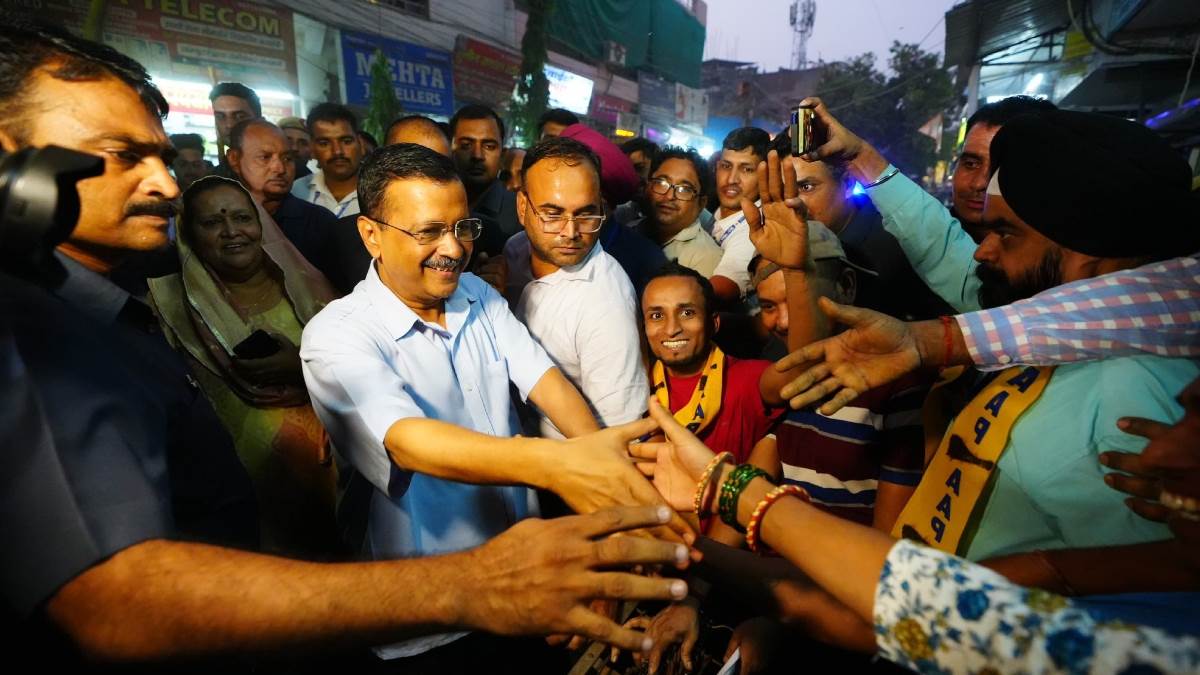 ncr election is not to make aap win but to save delhi kejriwal said in rajouri garden on padyatra