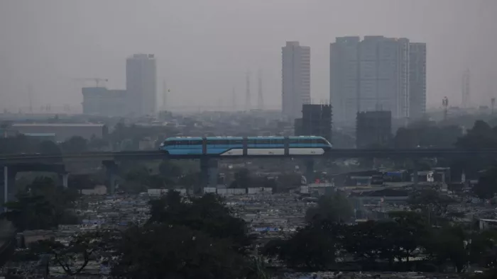 शनिवार को शहर में 208 का AQI दर्ज किया गया।