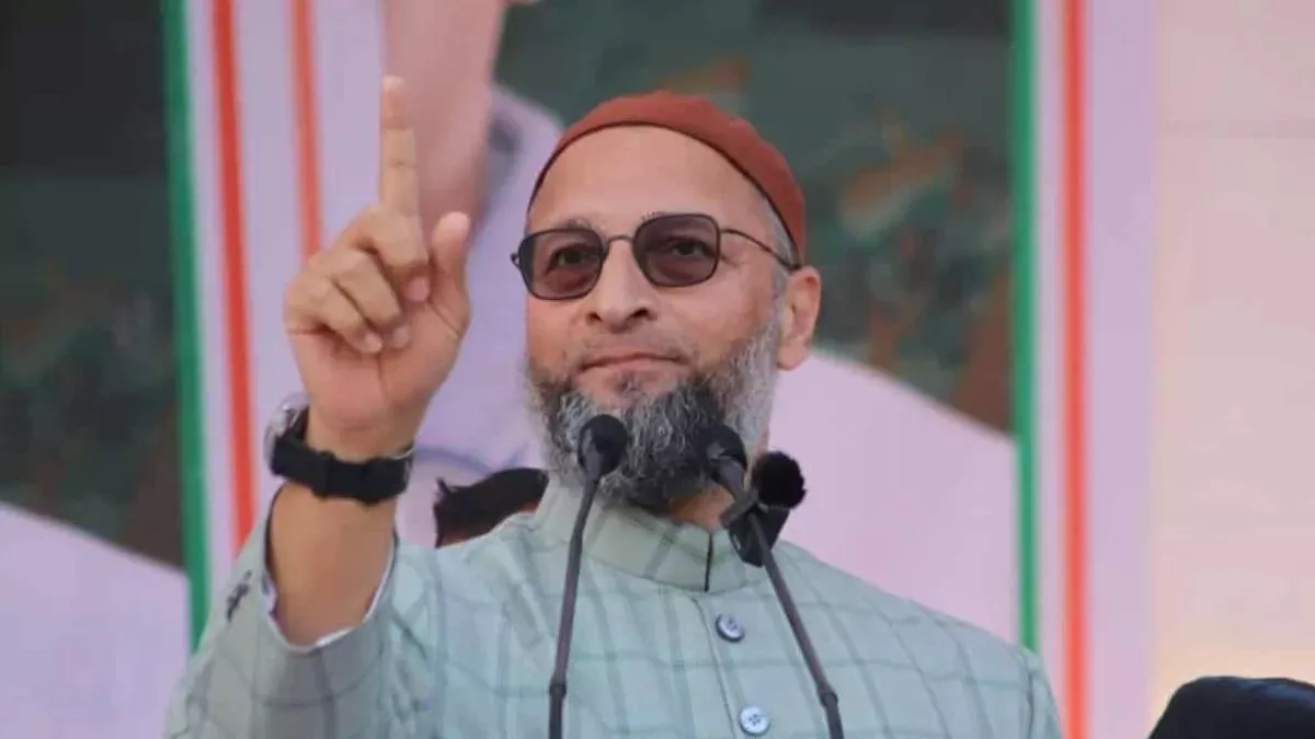 Asaduddin Owaisi ने एक बार फिर दिया भड़काऊ बयान, बोले - 'नौजवानों मस्जिदों को आबाद रखो'